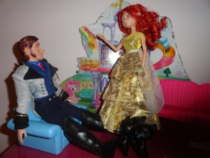 Merida: Oh, dear, my bad!  They'll be back to normal soon!  I hope. Hans: I should have stayed in prison.